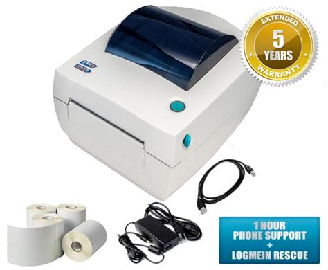 Zebra GK-420D Thermal Label Printer GK420D + Driver & Manual