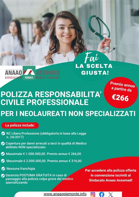 Le Nostre Polizze Dai Medici Per I Medici Anaao Assomed Piemonte