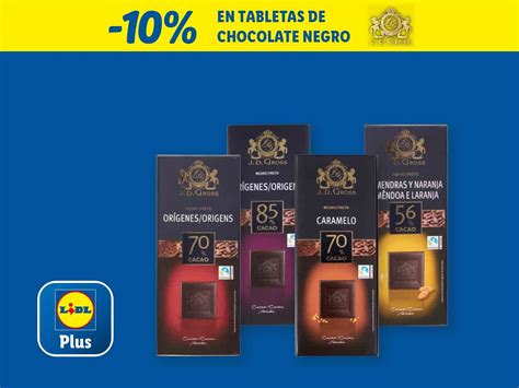 Tabletas De Chocolate Negro Jdgross Lidl