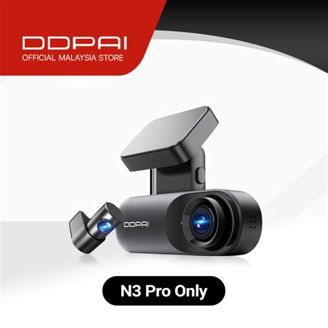 Ddpai Mola N Pro Front And Rear P Hd Gps Vehicle Drive Auto Video