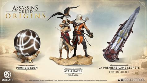 Les Nouveaux Ubicollectibles Assassin S Creed Origins Sont Disponibles