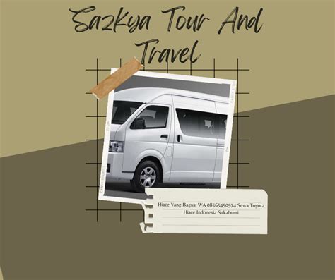 Hiace Yang Bagus, WA 08565490974 Sewa Toyota Hiace Indonesia Sukabumi ...