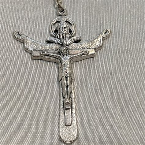 Tertium Millenium Italie Holy Trinity Crucifix Etsy