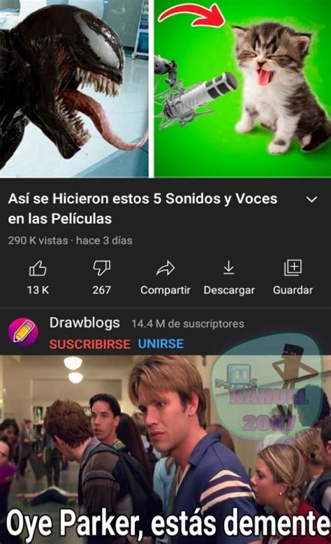 Imaginate Si Los Sonidos De Venom Fuesen Hechos Por Un Gatito Xd Meme