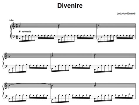 Ludovico Einaudi Divenire Free Sheet Music Pdf For Piano The Piano Notes