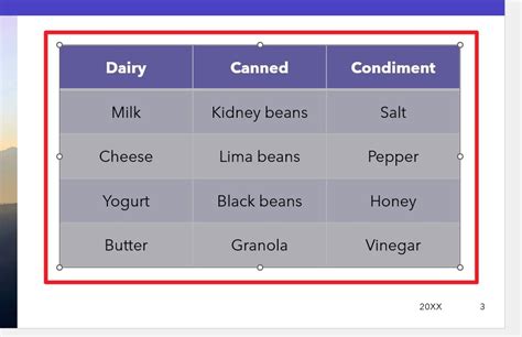 How To Change Table Border Color In Powerpoint Vegaslide