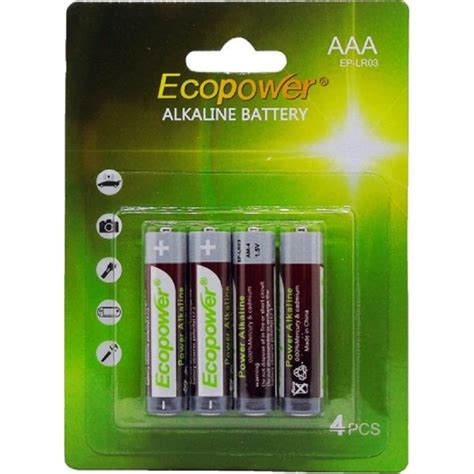 Compr Pila Ecopower Lr Ep Lr Aaa Unidades Envios A Todo El