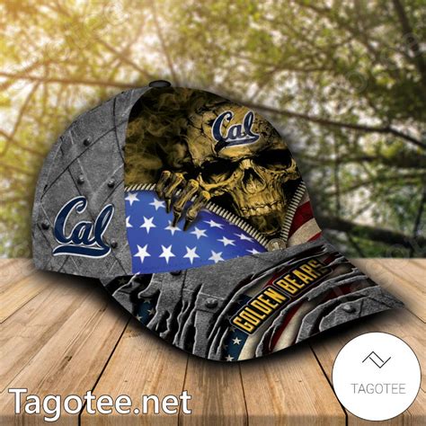 California Golden Bears Mascot Custom Caps - Tagotee