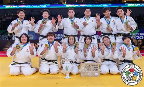 【breaking】日本が男女混合団体戦5連覇／タシケント世界柔道選手権2022 Ejudo