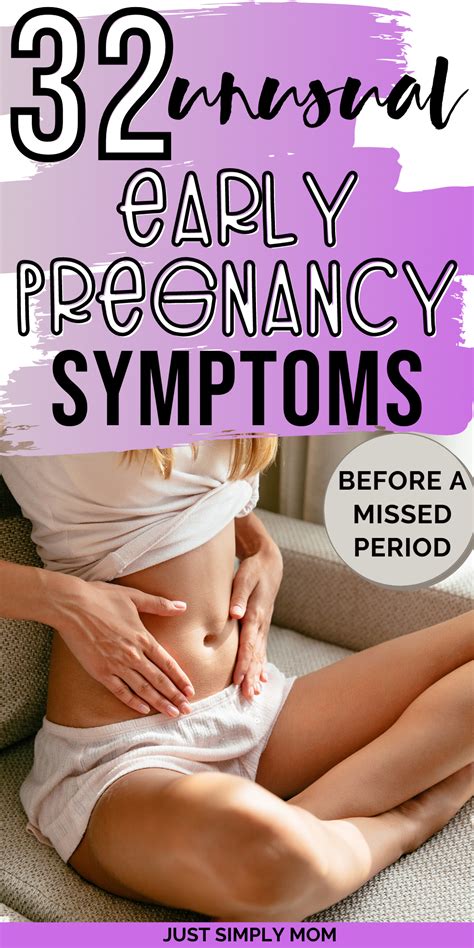 32 Unusual Early Pregnancy Symptoms Artofit