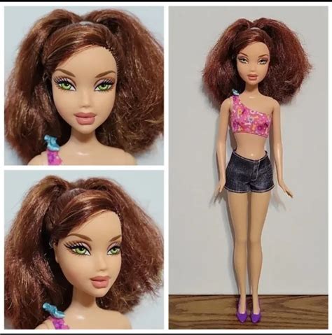 RARE BARBIE MY Scene Chelsea Doll Brunette Green Eyes Very Beautiful 44 83 PicClick CA