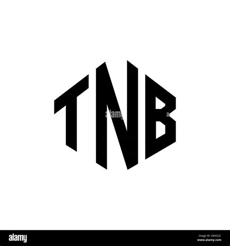 Dise O De Logotipo De Letra Tnb Con Forma De Pol Gono Dise O Del