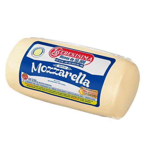 Queso La Serenísima Mozzarella 235 Gr Vea