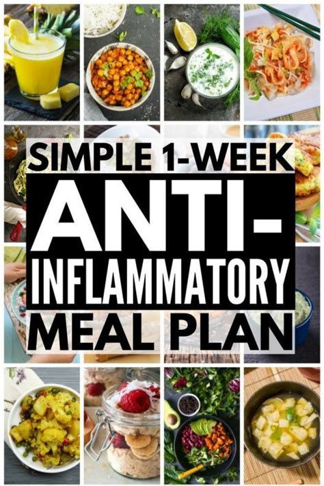 7 Day Anti Inflammatory Diet For Beginners Looking For An Anti