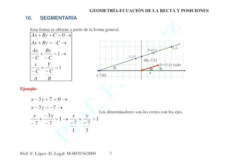 Pdf Geometr A Ecuaci N De La Recta Y Posiciones Pdf Filegeometr A