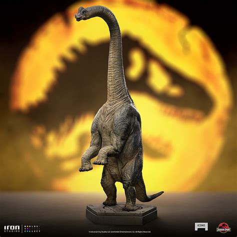 Jurassic Park Brachiosaurus Icons Statue - Entertainment Earth