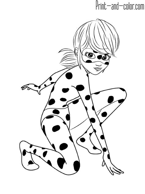 Coloring Pages Of Ladybug And Cat Noir At TANRYDERBLOG Blog