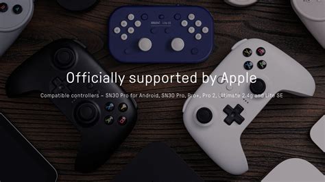 Bitdo Gaming Controllers Now Compatible With Iphone Ipad Apple Tv