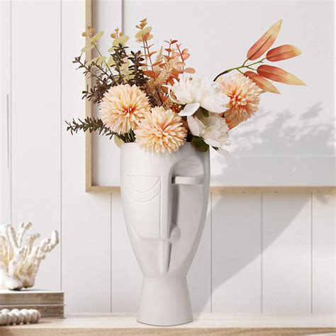 9 Elegant Face Flower Vase Designs Design Swan