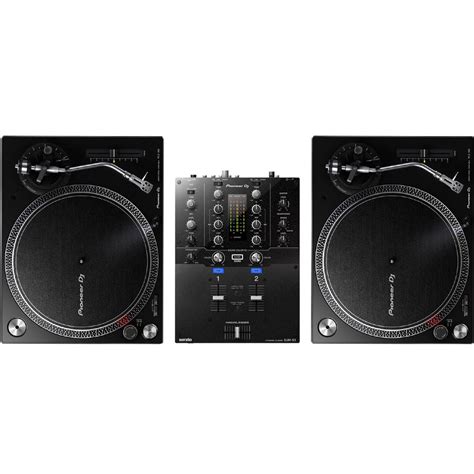 Pioneer DJ DJM S3 Serato DJ Mixer PLX 500 Turntable Pair All Market