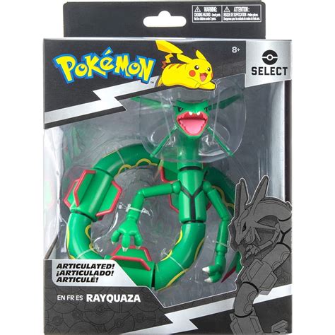 Pokemon rayquaza Boneco Articulado Edição Premium Sunny em Promoção