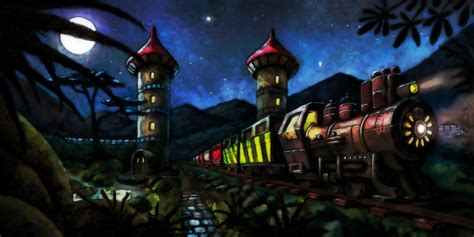 Vintage Train Wallpaper