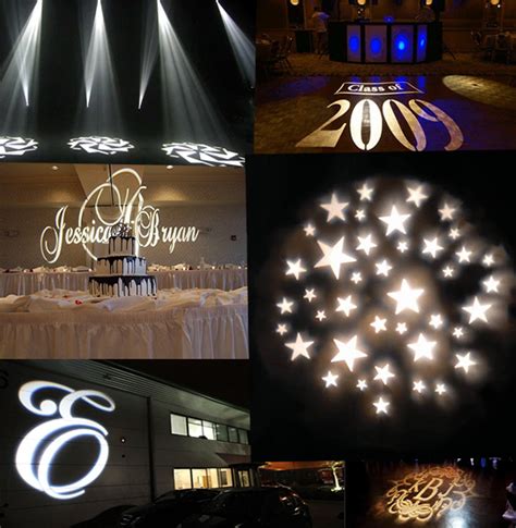 Gobo Lights Monogram Light Projector Custom Gobo Design