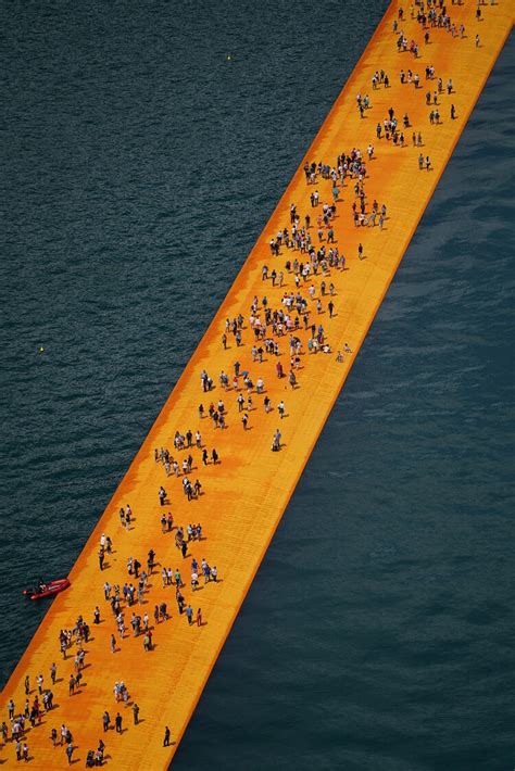 The Floating Piers - A Walkway Across the Water of Lake Iseo