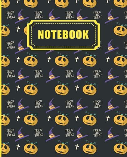 Halloween Notebook Composition Notebook Journal Wide Ruled Pages