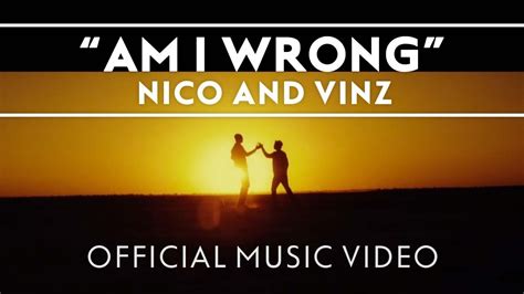 Nico Vinz Am I Wrong Official Video With LYRICS On SCREEN YouTube