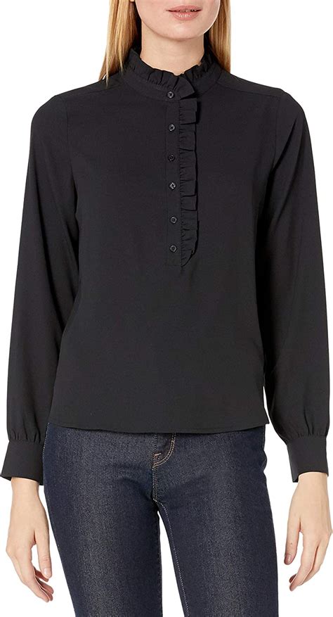 Buy Amazon Brand Lark Ro Women S Long Sleeve Ruffle In Pakistan