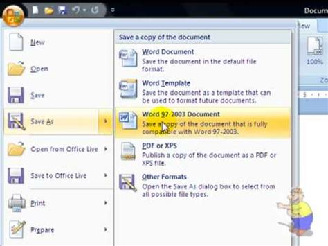 Microsoft Office Word 2007 Features Walkthrough - YouTube