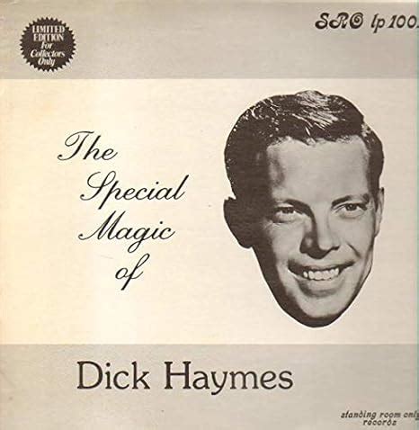 The Special Magic Of Dick Haymes Vinyl Lp By Dick Haymes Amazon Co