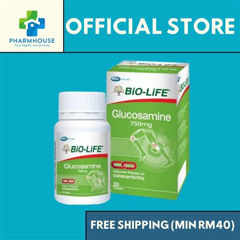 Bio Life Glucosamine 750mg 30s 100s Shopee Malaysia