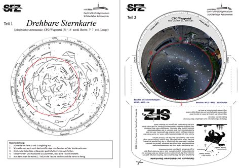 Eine Drehbare Sternkarte Als Interaktive App Sch Lerlabor Astronomie