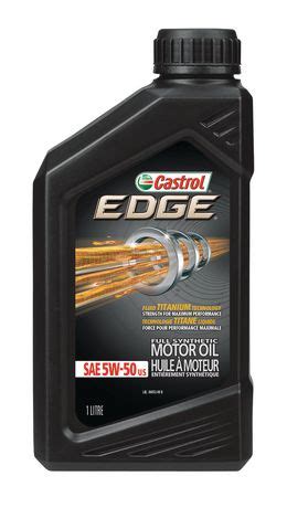 Castrol Edge Sae W Full Synthetic Motor Oil Walmart Canada