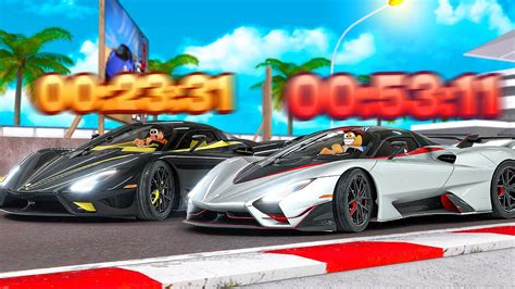 I Raced A Regular Ssc Tuatara And The New Ssc Striker In Car Dealership