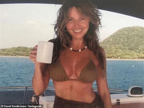 Carol Vorderman Displays Her Sensational Figure As She Sets Pulses Racing With Sultry Bikini
