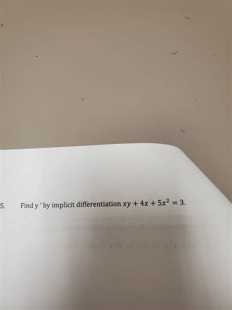 Answered Find Y By Implicit Differentiation Xy… Bartleby