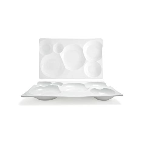 Front Of The House Mod® Porcelain Divided Serving Dish Wayfair