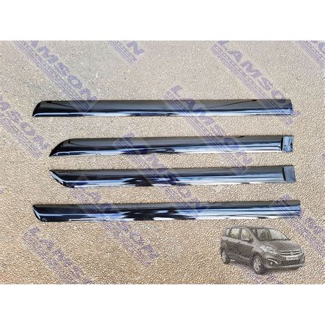 Suzuki Ertiga 2014 2018 Black Door Moulding Door Side Trim Shopee