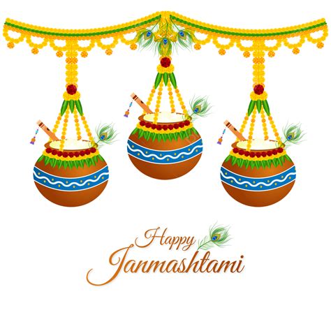 Krishna Janmashtami Vector Art Png Radha Krishna Hands Playing Musical ...