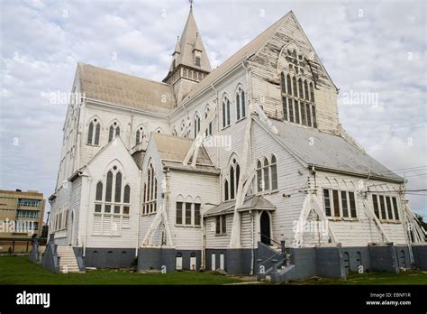 St Georges Cathedral Georgetown Guyana South America One Of The
