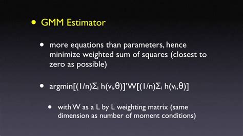 Generalized Methods Of Moments Principles Ii Youtube