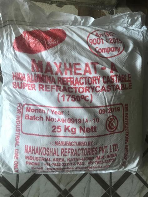 Refractory Castable In Nairobi Kenya Kenworks Ventures Company Limited