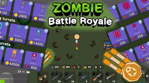 Zombie Battle Royale Зомби выживание Tower Defense Io Youtube