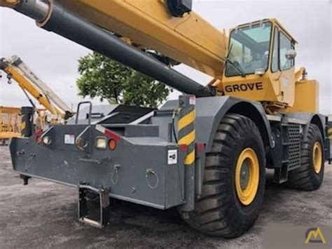 Grove Rt 880e 80 Ton Rough Terrain Cranes For Sale Hoists And Material