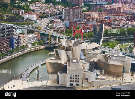 Bilbao Guggenheim Aerial Site Hi Res Stock Photography And Images Alamy