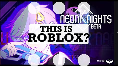 This Is Roblox Neonknights Ep1 Gameplay Youtube