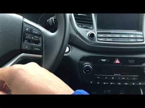 Hyundai Tucson How To Start Vehicle Youtube